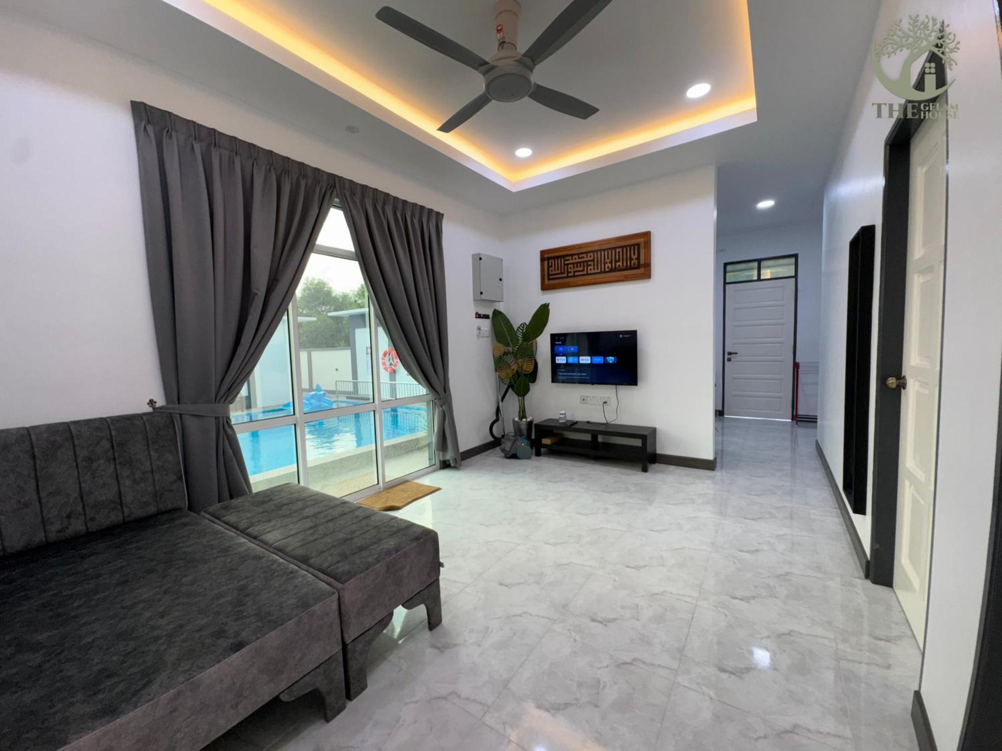 Вилла The Gelam House Kampong Telaga Papan Экстерьер фото